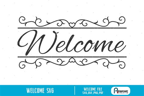 Download 724+ welcome svg file free for Cricut Machine